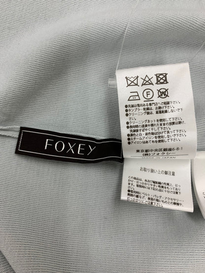 フォクシーブティック Plaisir プレジール 42968 ニット セーター 40 ブルー ウール ITTHB3J11CGO