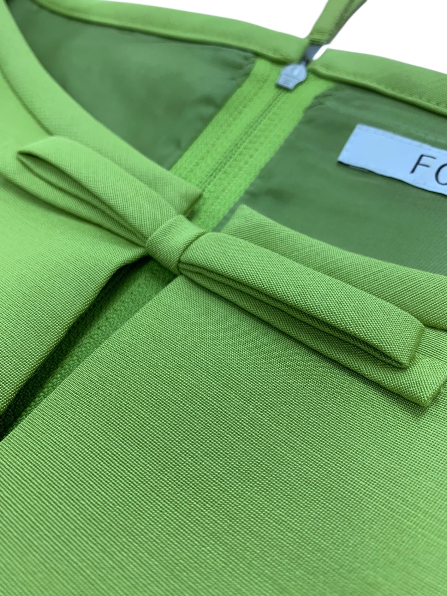 15万✨極美品 フォクシー ダブルフェイスワンピース 22年 グリーン 40 フォクシーブティック ワンピース アルドワーズ 34152 40 グリーン