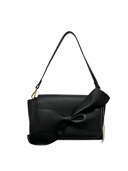 エムズグレイシー 774526 ショルダーバッグ ブラック リボン フェイクレザー ITNKJ66DYPES