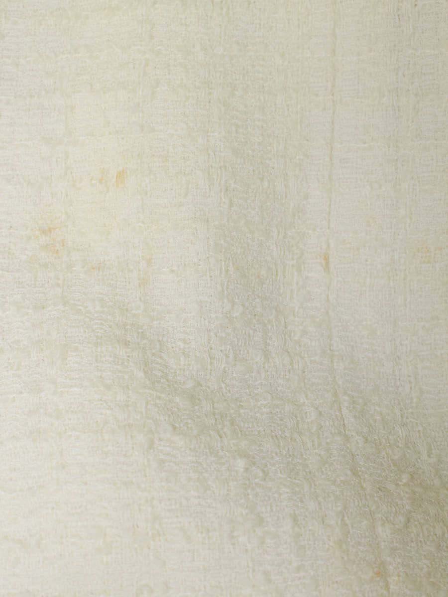 ルネ 6946620 ワンピース 34 アイボリー ツイード フリル ITJ8052D57KO