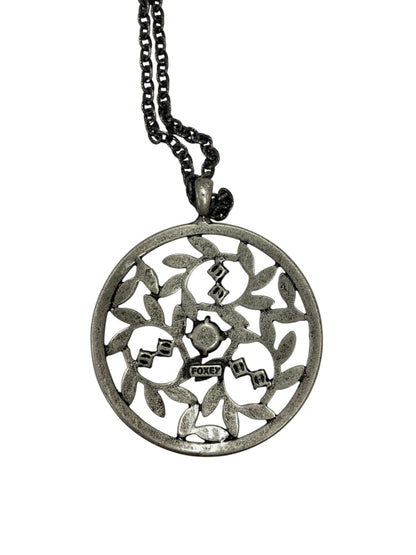 フォクシーブティック NECKLACE CRYSTAL MOON 25772 ネックレス シルバー ITST72YFTI4C