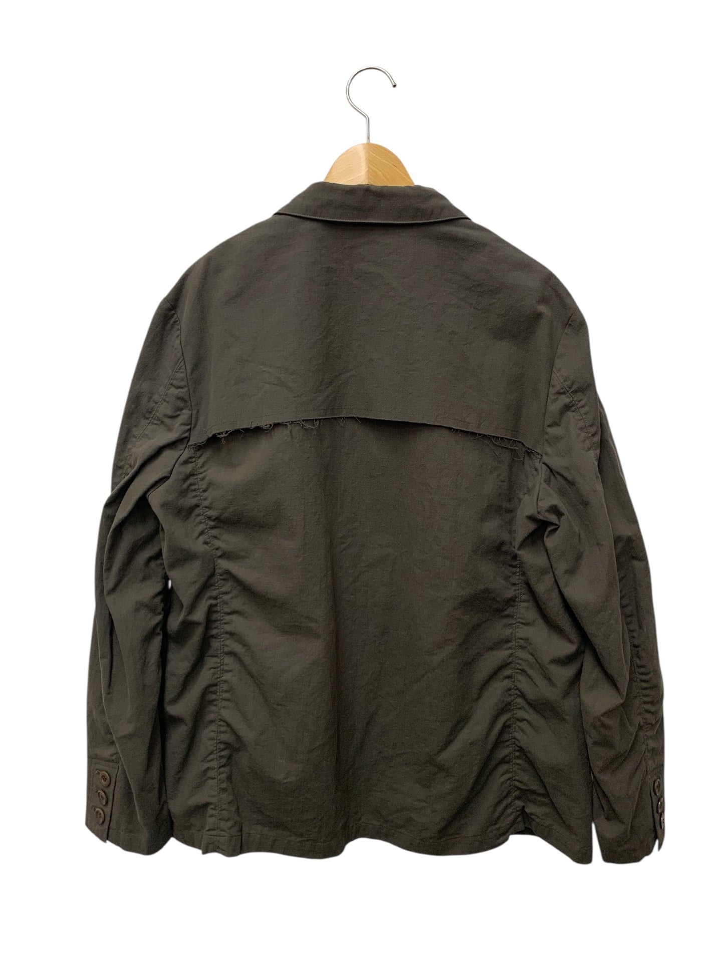 アンダーカバー Co強撚ツイルバッジ刺繍パッカリングJKT UP2E4102-1 ジャケット 2 カーキ ITZ71ZT8QULQ