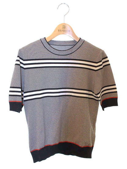 フォクシーブティック Knit Top Juniper 41213 ニット 38 ブラック/ベージュ/レッド ITJAXGHAHHKW