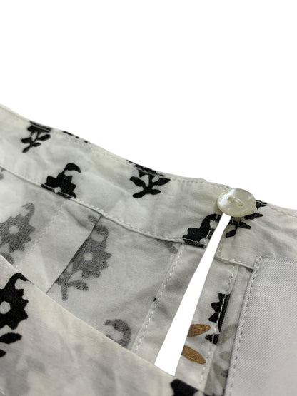 マーラカランコエ ノースリーブワンピース 380511KD2 ホワイト ブロックプリント 石田ゆり子さん着用モデル ITK2UJS8EH96