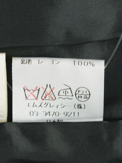 エムズグレイシー 9-C-21620 ワンピース 9 グレー チェック ITF86KP1VRTC