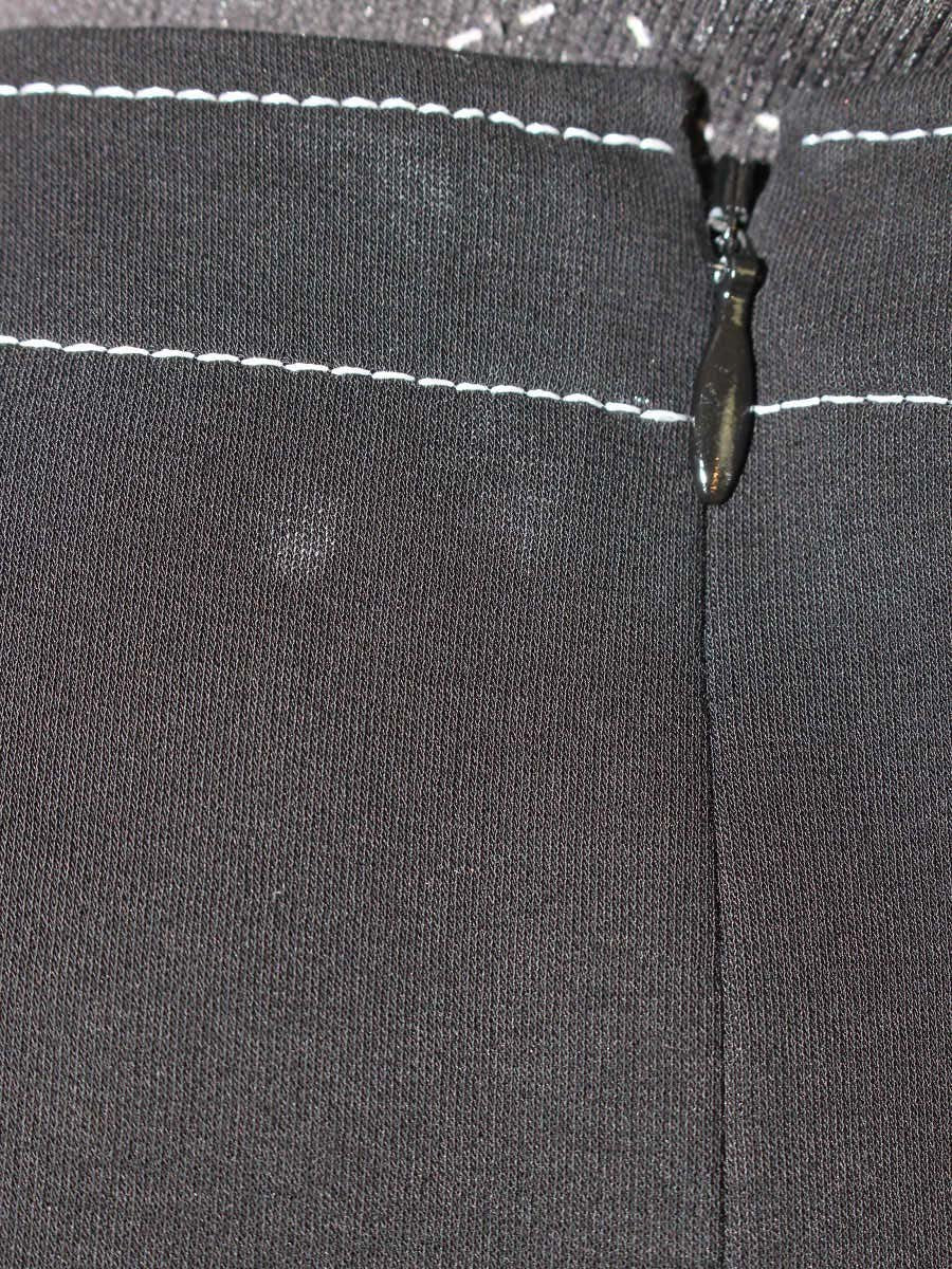 エムズグレイシー Ribbon Check Dress 811317 ワンピース 36 ブラック 半袖 リボン チェック ITGR99LJ5IS4