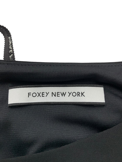 フォクシーニューヨーク ジゼルドレス 41710 ワンピース 40 ブラック ITNQU9VMNEF8