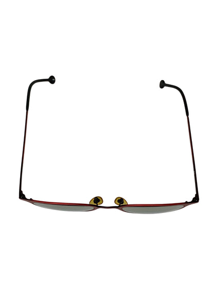 エルエーアイワークス 427 メガネ 眼鏡 レッド メタルフレーム フルリム オーバル IT6QZ0E26AZ8