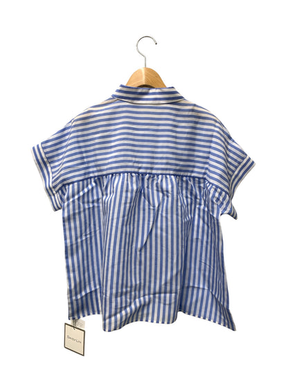 デイジーリン Stripe Blouse Provence 06963 ブラウス 42 ブルー ストライプ IT660PG3M9GK