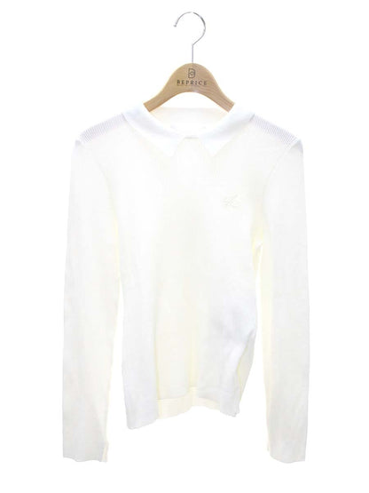 セルフォード カリグラフィーロゴニットプルオーバー CWNT251097 F アイボリー 25年モデル 鈴江奈々アナウンサー着用モデル IT0BUK60C6EG