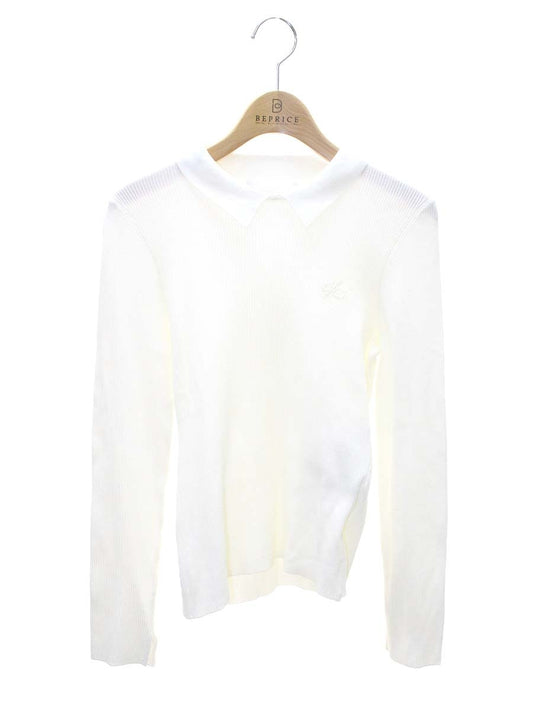 セルフォード カリグラフィーロゴニットプルオーバー CWNT251097 F アイボリー 25年モデル 鈴江奈々アナウンサー着用モデル IT0BUK60C6EG