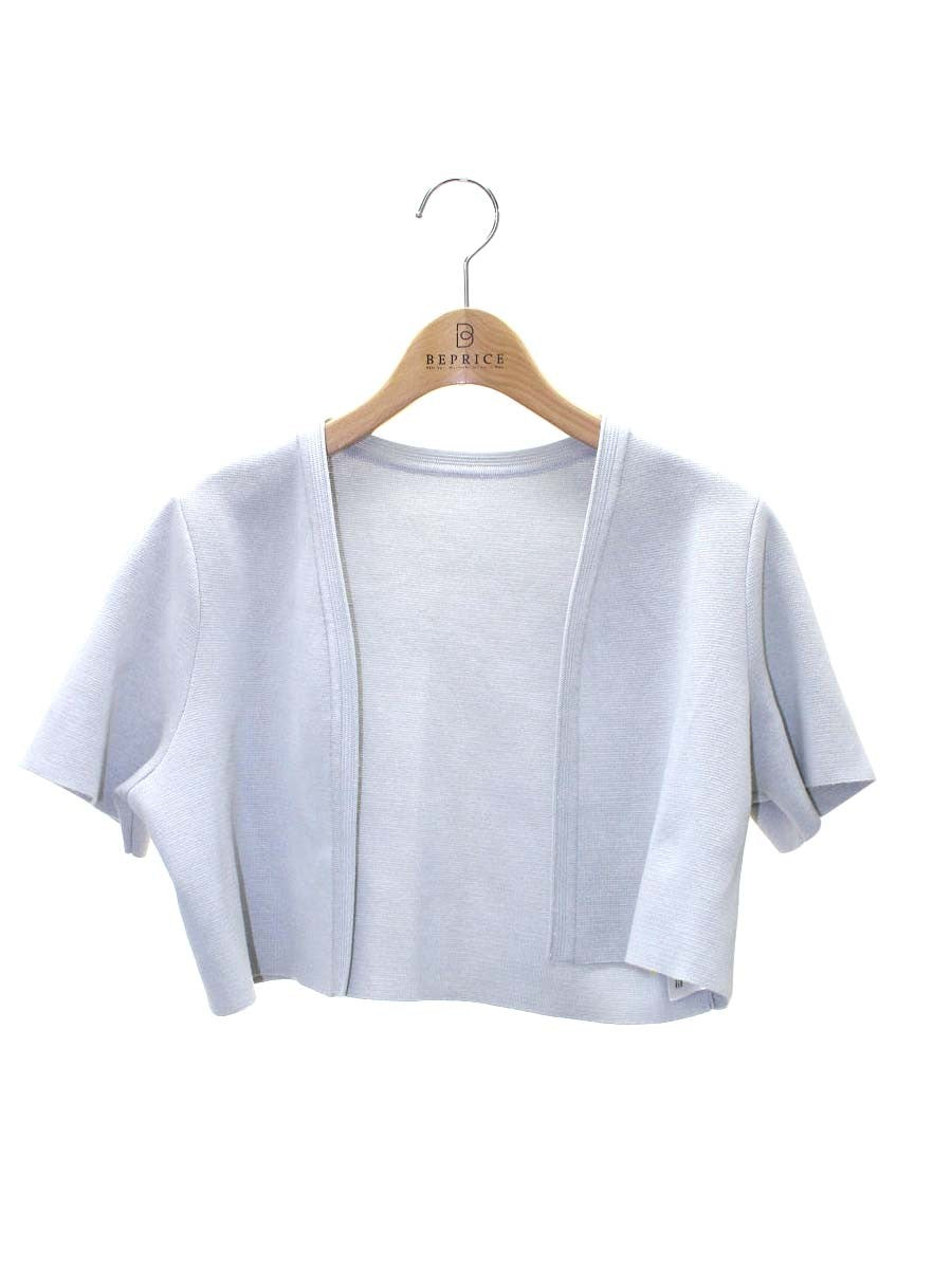 フォクシーブティック Bolero Affetto 42204 カーディガン ボレロ 38 ブルーグレー 2022年増産品 IT0A7KSYWO8W