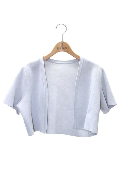 フォクシーブティック Bolero Affetto 42204 カーディガン ボレロ 38 ブルーグレー 2022年増産品 IT0A7KSYWO8W
