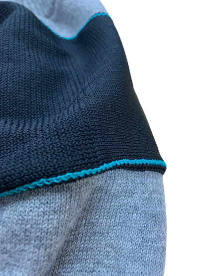 イッセイミヤケメン ME61KN078 Vネックニット 1 グレー コットン ITKK4X71JHWC