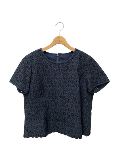 レリアン SA-1601539 セットアップ 13+ ネイビー フラワー刺繍 IT533JOE63EZ