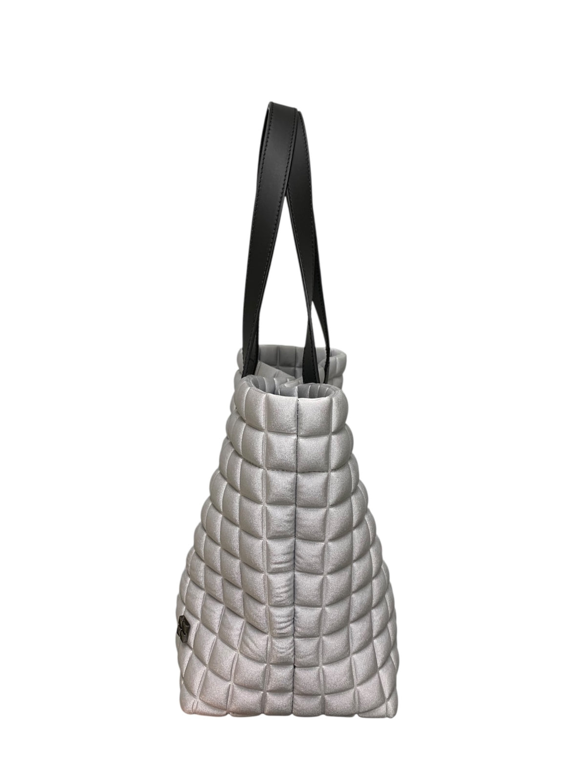 ビープライム MILANO SMALL トートバッグ シルバー ミラノ スモール ITJHJWGQ2IOU