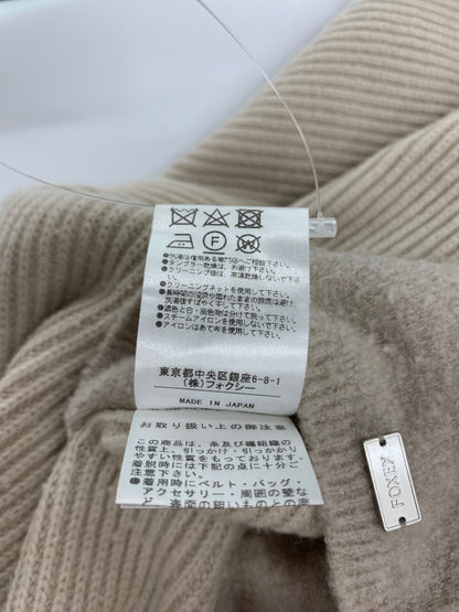 フォクシーブティック Knit Coat Souffle 40368 コート F ベージュ IT7DWETWQNZK