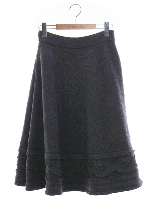 フォクシーブティック Skirt Baroque 39198 スカート 38 グレー ITFYLFC6ZN2O
