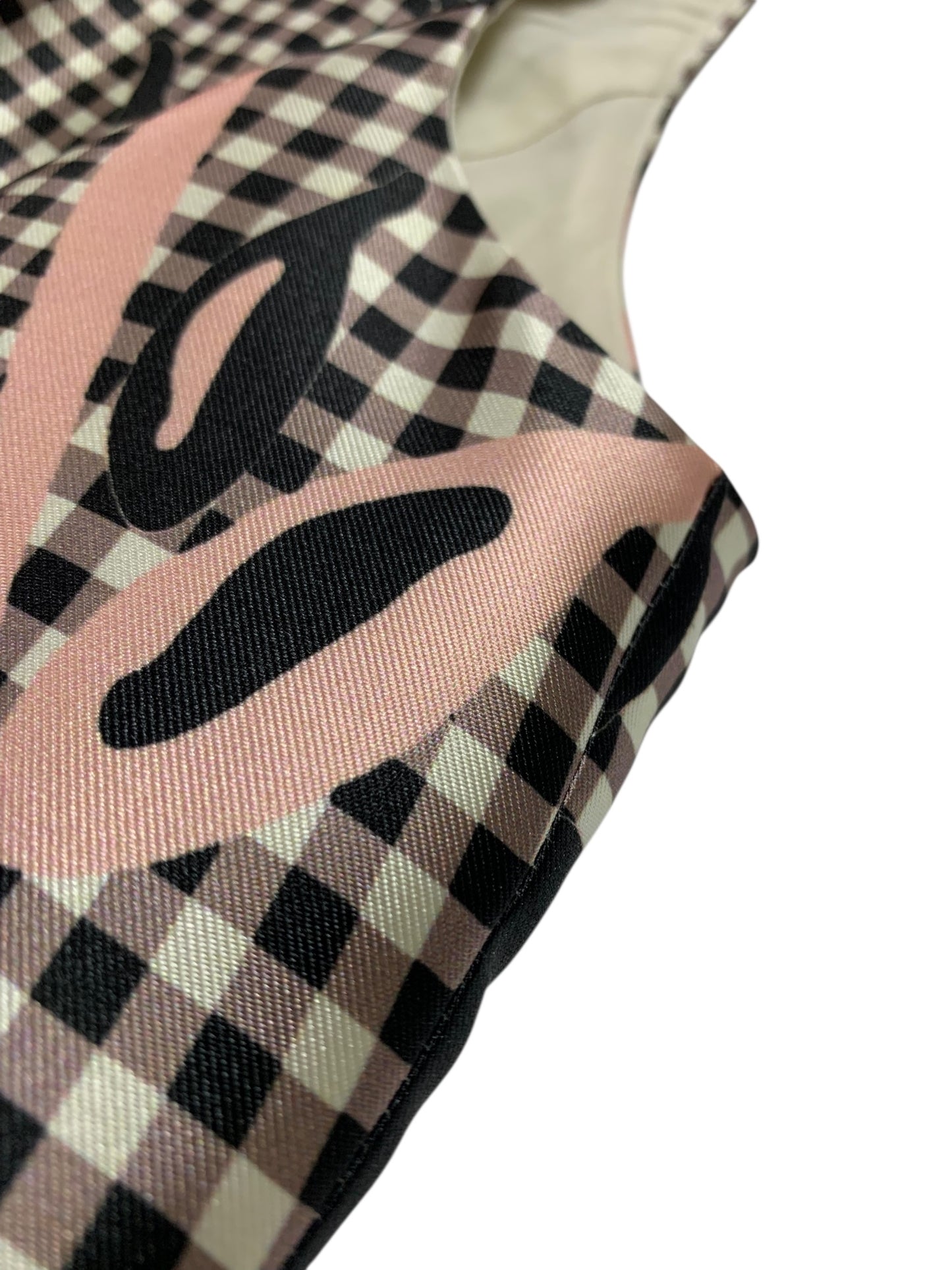 エムズグレイシー Check x Flower One-piece 911310 ワンピース 38 ピンク ITC00C2R0COW