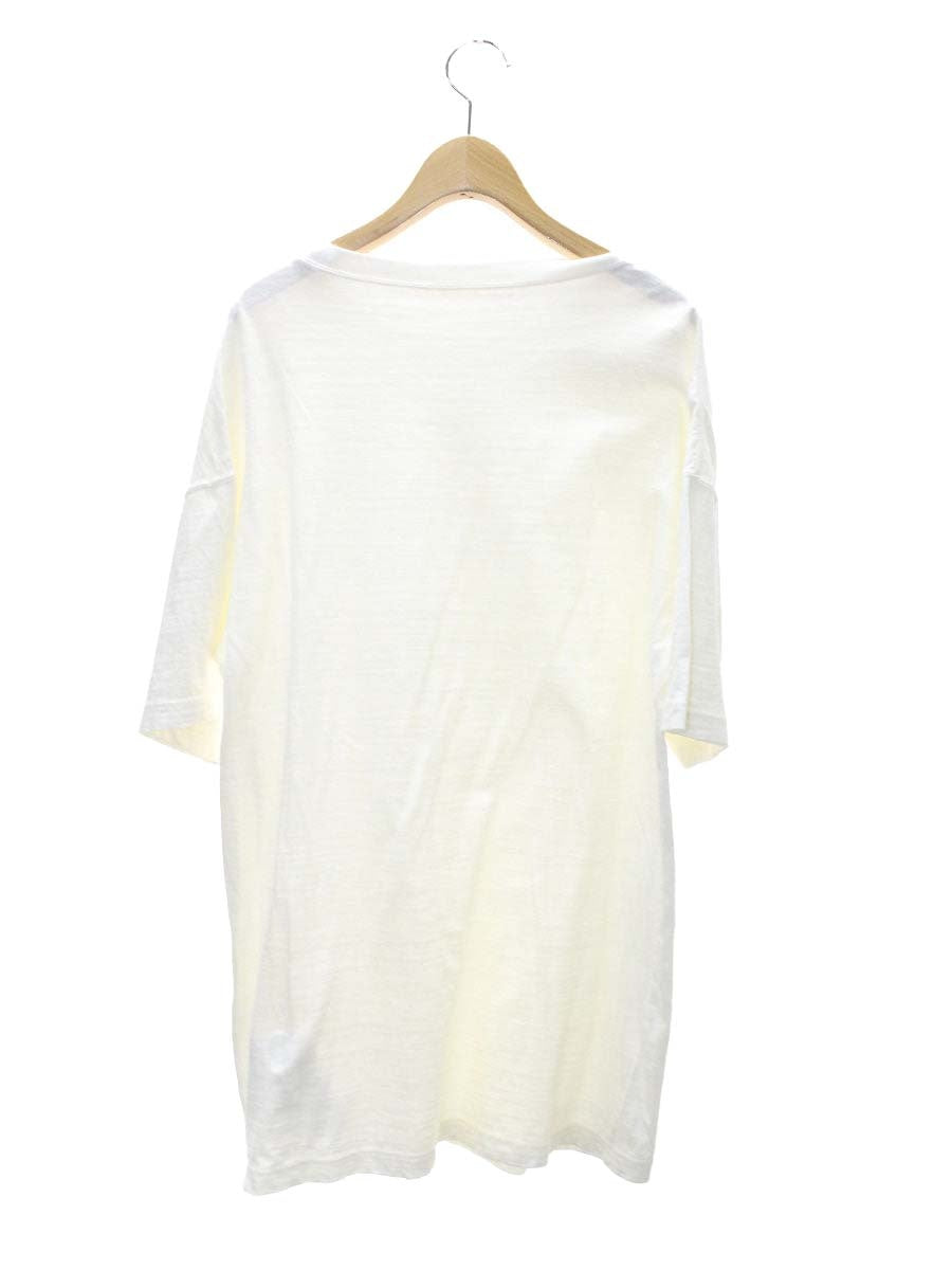 ドゥーズィエムクラス 21-070-500-7181-1-0 Tシャツ ホワイト ダメージ加工 ITSX7CC2Z4DI