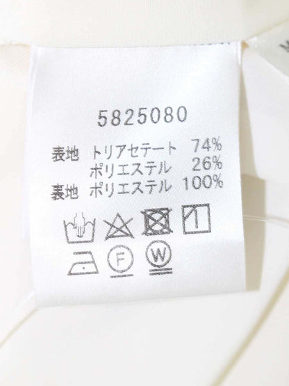 ルネ basic 5825080 ワイドパンツ 34 グレージュ ボタン ITUKN5LGJGLY