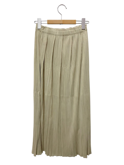 プリーツプリーズイッセイミヤケ PP01-JG503 スカート 1 グレージュ フレア ITQLC4FLMIRW