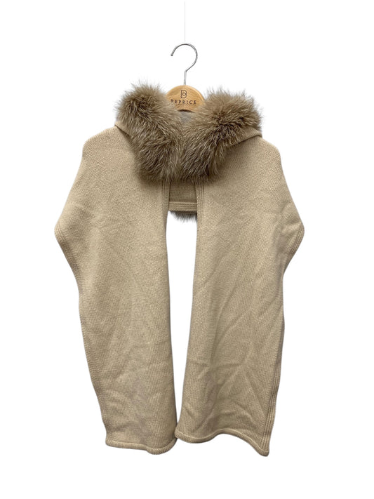 フォクシーブティック Capuche Snow White 34526 ストール ショール F ベージュ カシミヤ フォックスファー ITBWCM0F1R2M