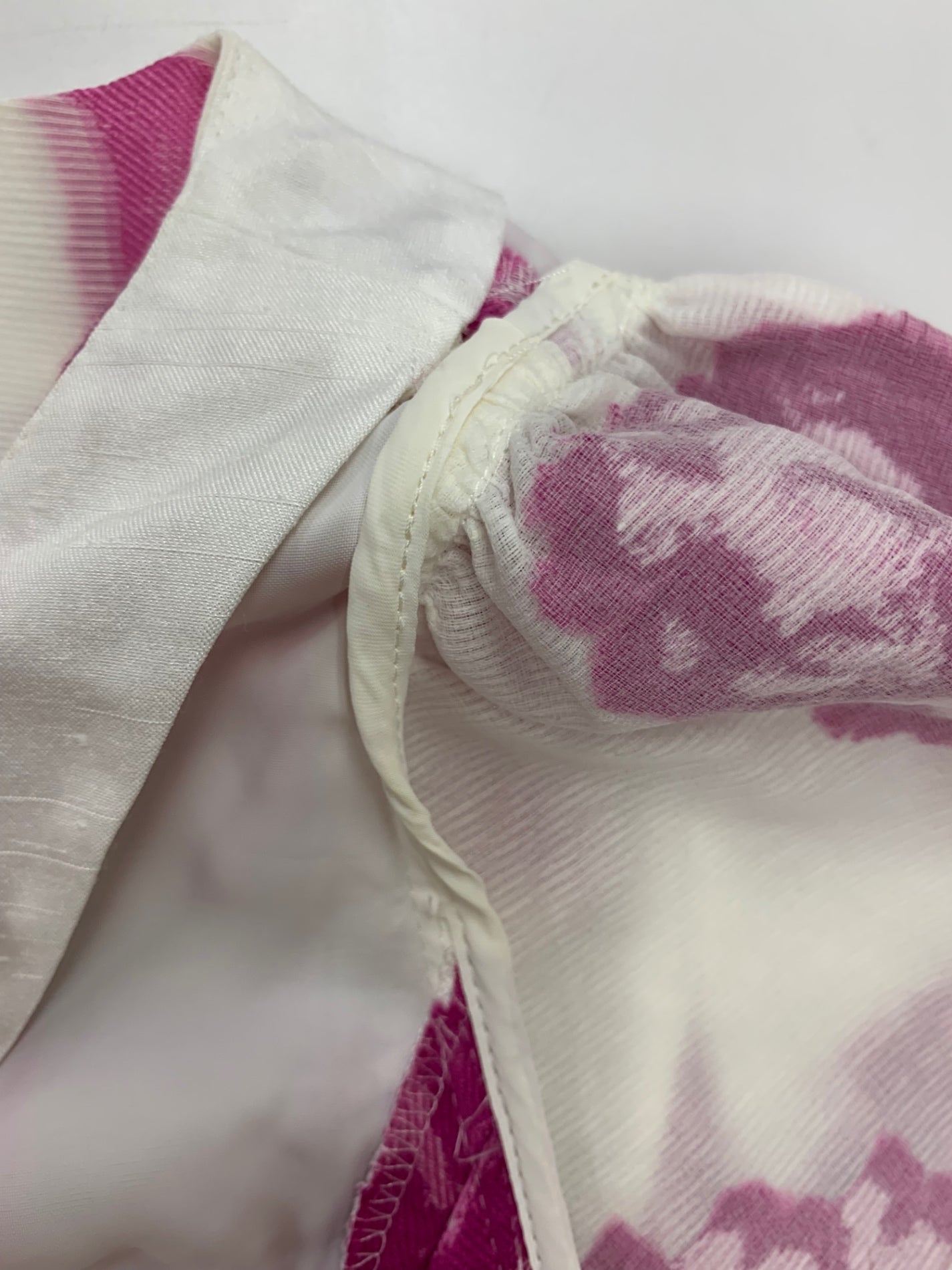 エムズグレイシー Jacquard Pink Dress 911332 ワンピース 40 ホワイト