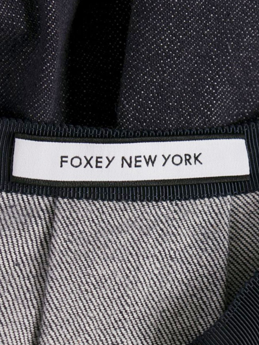 フォクシーニューヨーク Blooming Denim Skirt 41010 スカート 38 ネイビー IT0F60TXJRCT