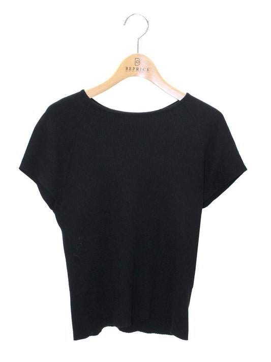 フォクシーブティック NICOLA TOP 42771 ニット 38 ブラック IT4VFQR3UOU0