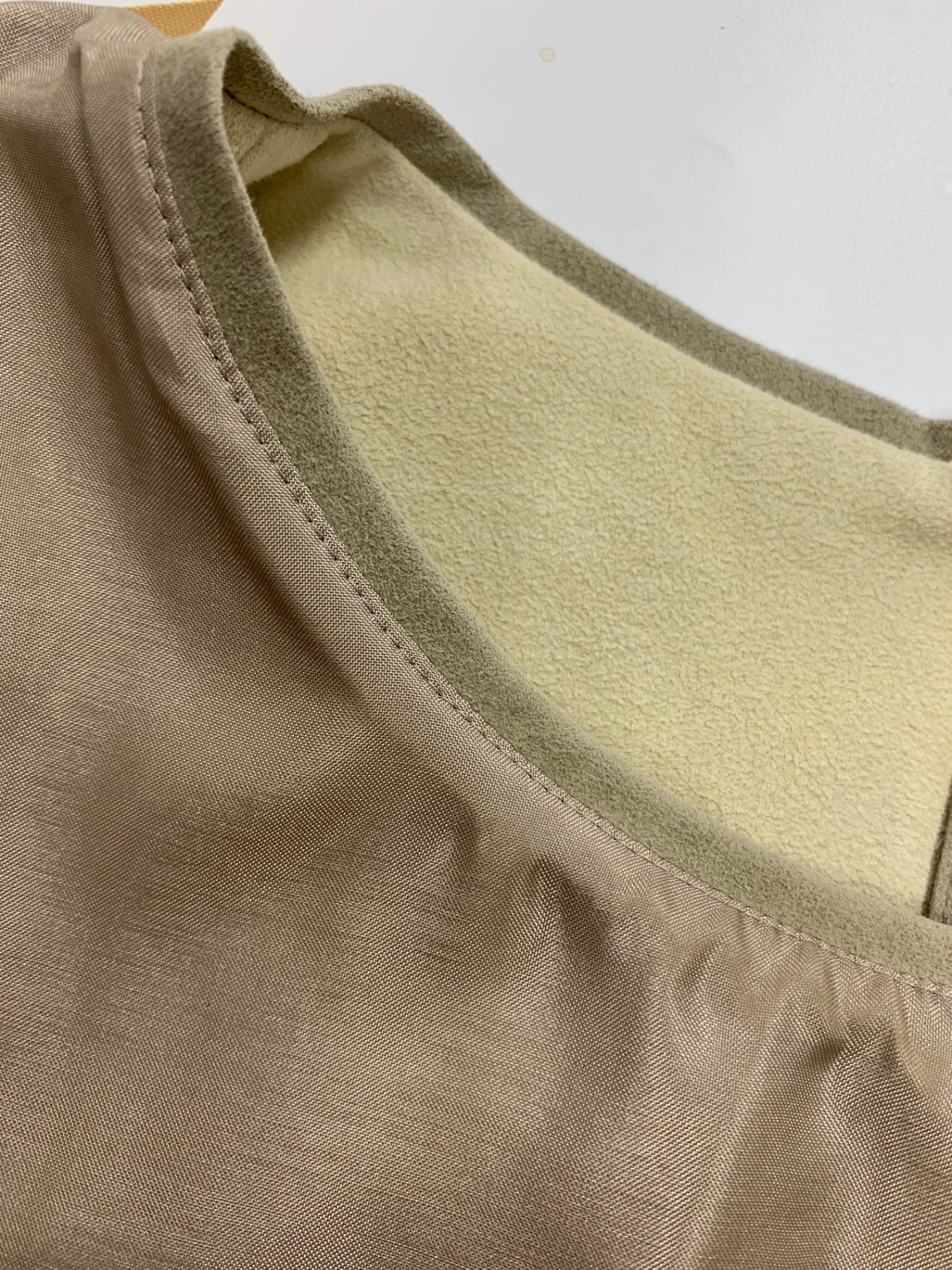 デイジーリン for フォクシー Daisy Suede Dress 36347 ワンピース 40 ベージュ フェイクレザー スエード調 ITHPL3X94E7Y
