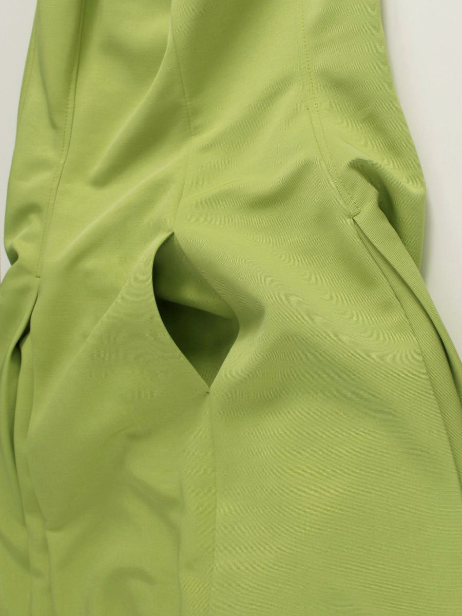 セルフォード CWF0201020 ワンピース 38 グリーン タック フレア IT73PF7XJ8EU