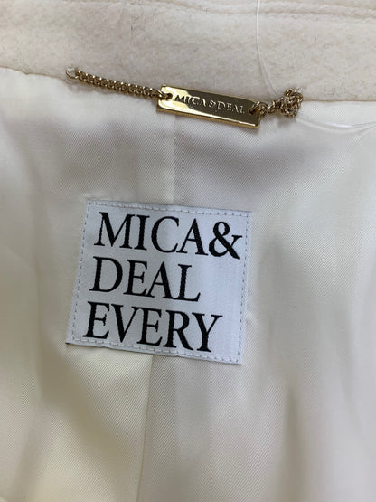 マイカアンドディール sleeve batting coat with vest 0122407288 コート F ホワイト ライナー付き IT2NL4X97A3K