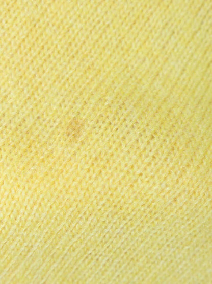 ブラミンク 7913-106-0187 ニットセーター 36 イエロー カシミヤ混 IT0282DUIEPO