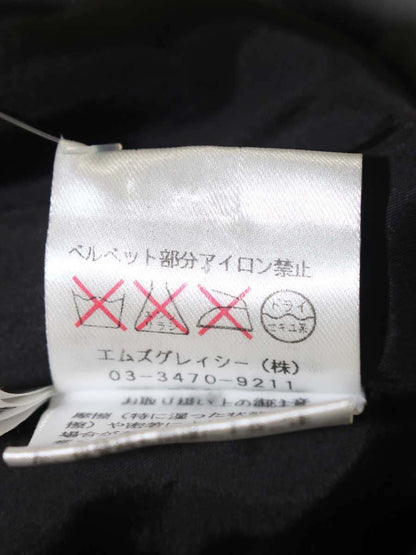 エムズグレイシー 921565 ワンピース 38 グレー ドット 水玉 IT7O4XFWUHRV