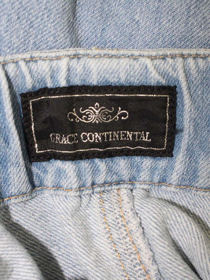 グレースコンチネンタル 0120231100 ワンピース 36 ブルー デニムワンピース IT2NKLVXOFAO