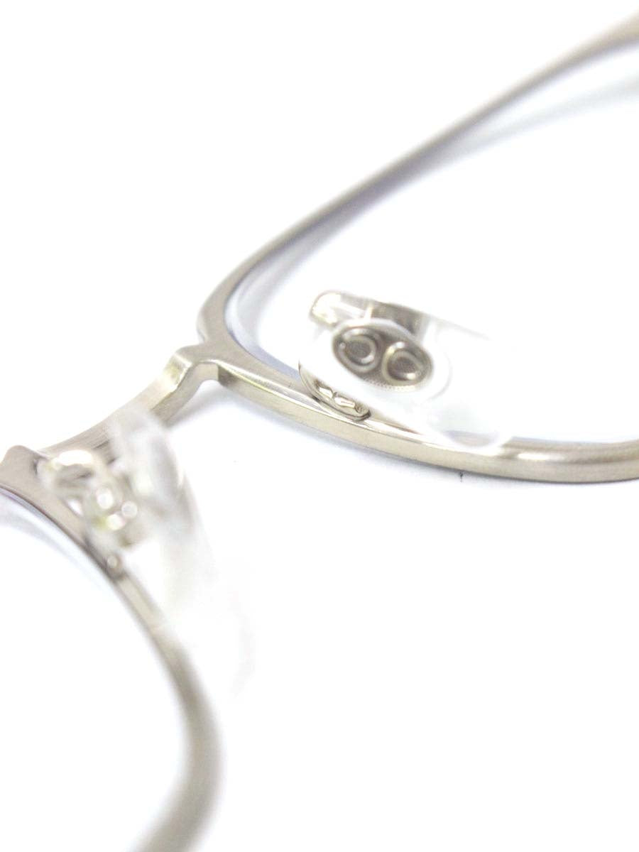 ラインアートシャルマン XL1807 メガネ ブルー メタルフレーム スクエア ITGFRAAVAEOS 【SALE】