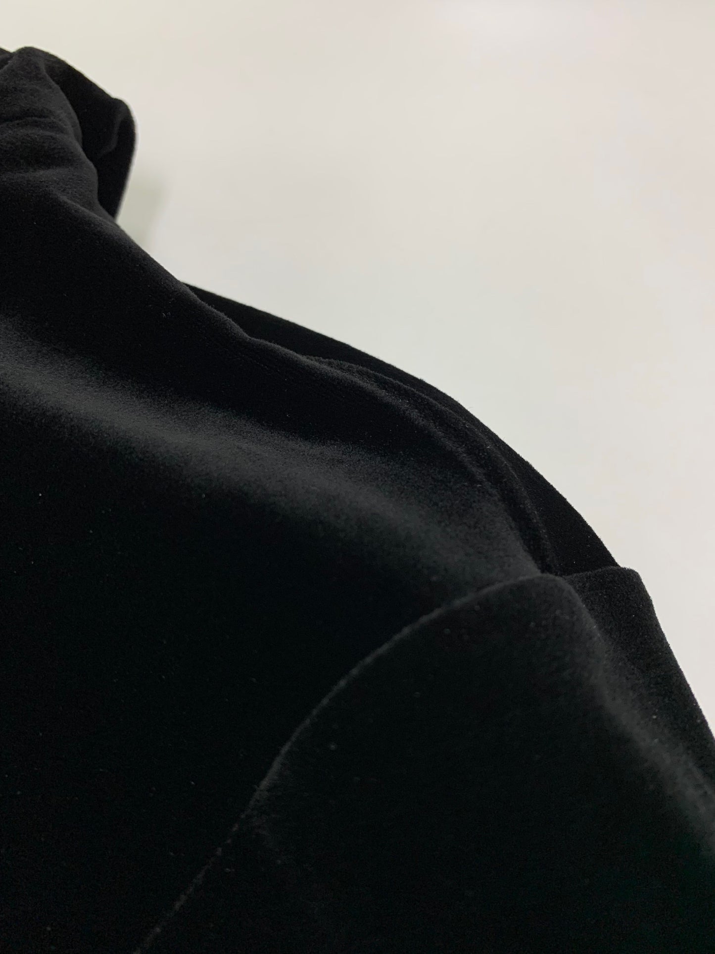 デイジーリン LUXURY PARKA 07290 パーカー F ブラック ベロア ITY199PTIJRG