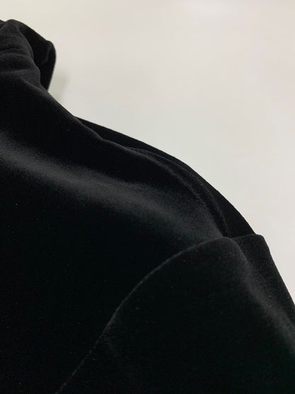デイジーリン LUXURY PARKA 07290 パーカー F ブラック ベロア ITY199PTIJRG