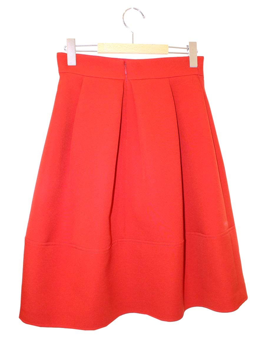 エムズグレイシー Cocoon Line Skirt 917507 スカート 38 レッド ITO0JNCYYQM8