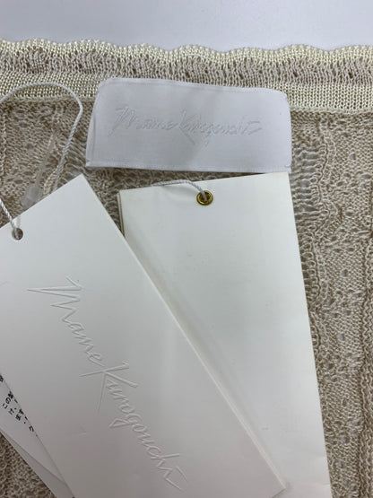 マメクロゴウチ Traditional Curtain Lace Knitted Cardigan MM21SS-KN030 カーディガン 2 ベージュ 21SS ITSY1551HA1I 【SALE】