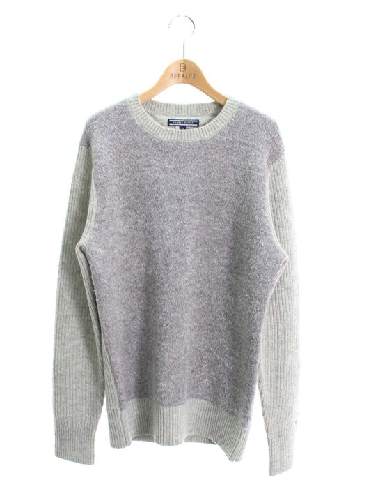 トミーヒルフィガー CREW NECK DOCKING KNIT PULLOVER 08878A5525 セーター M グレー IT5537QNO832