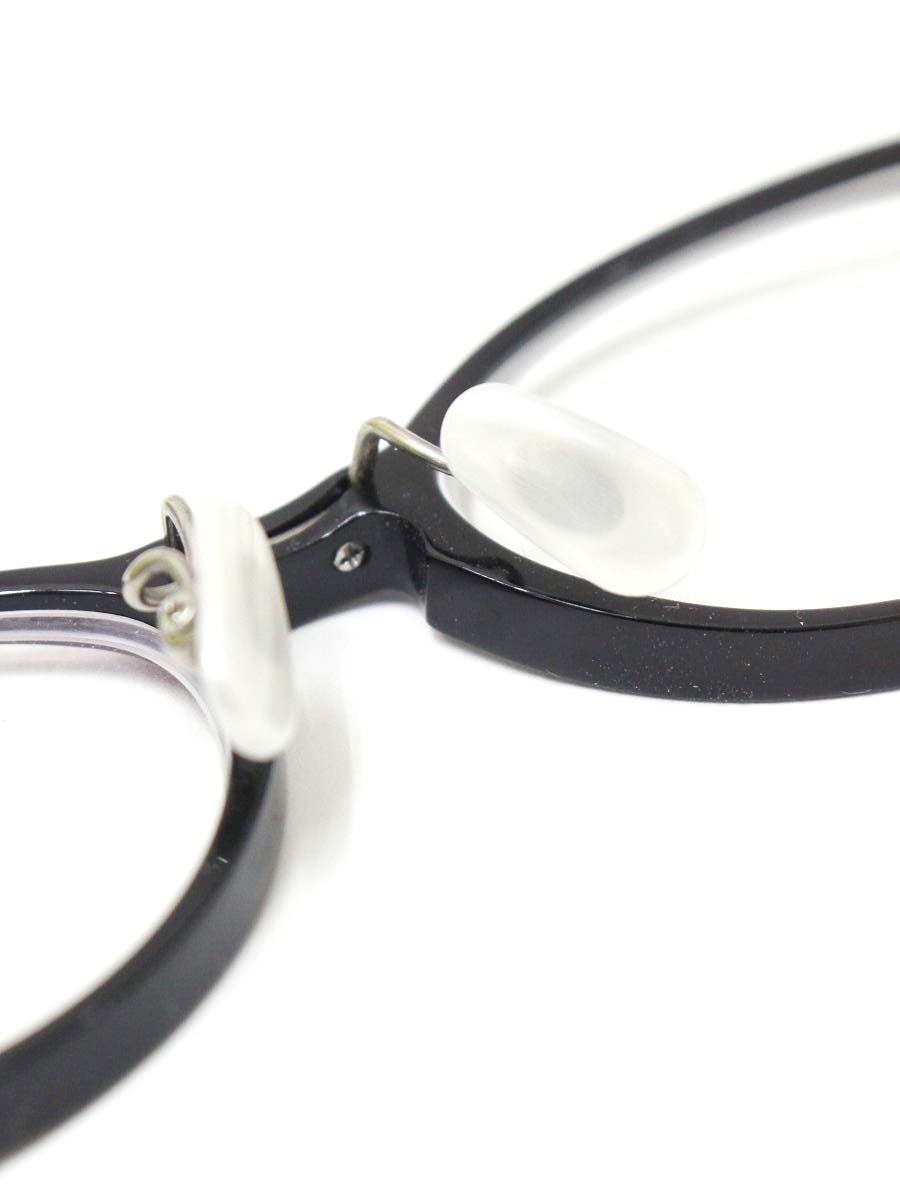 杉本圭(スギモトケイ) KS-97 メガネ ブラック セルフレーム フルリム オーバル（楕円） IT1AV0UMZPGW 【SALE】