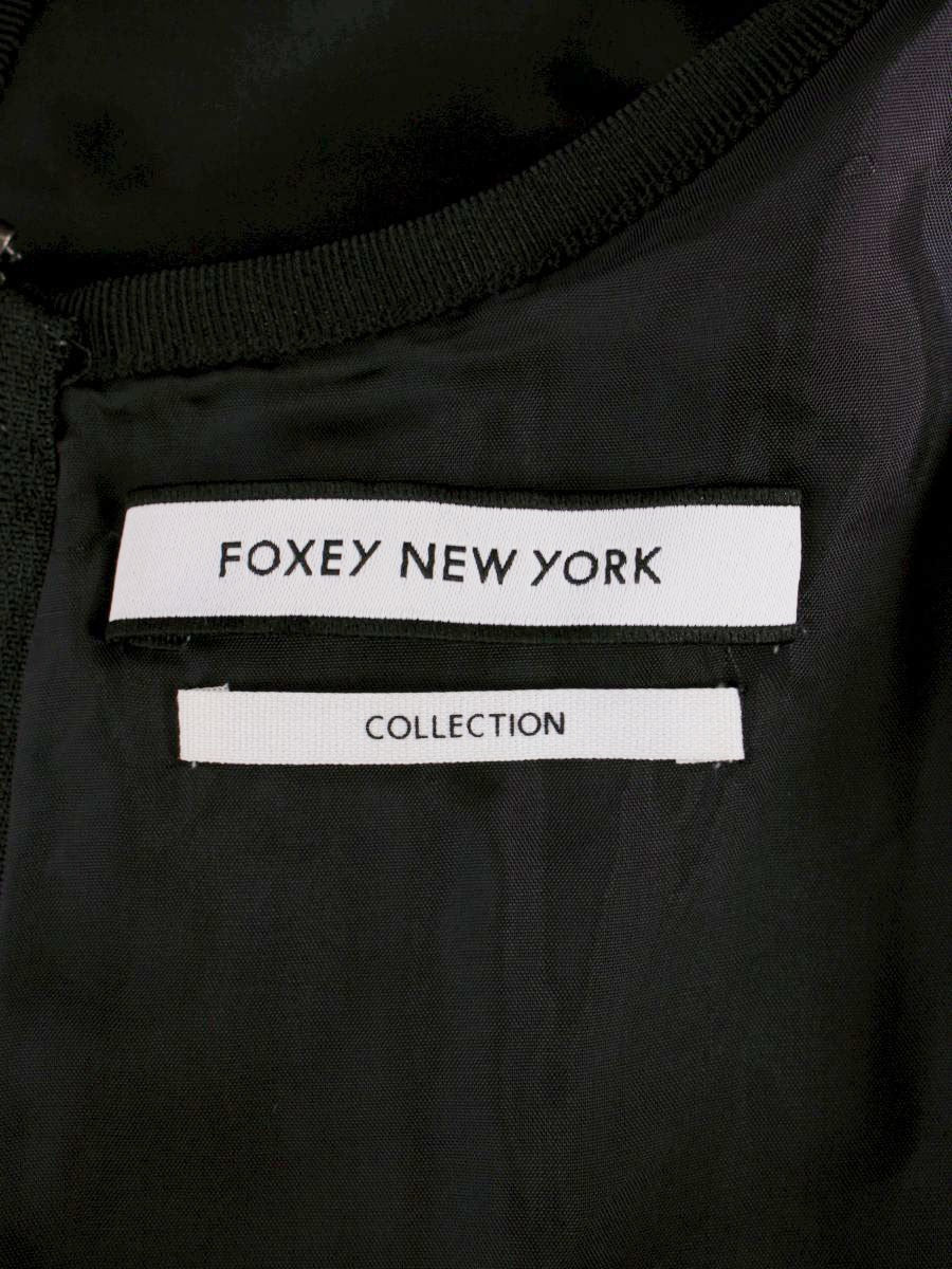 フォクシーニューヨーク collection Dress 36215 ワンピース 38 ネイビー ITNJHCGBVRPY
