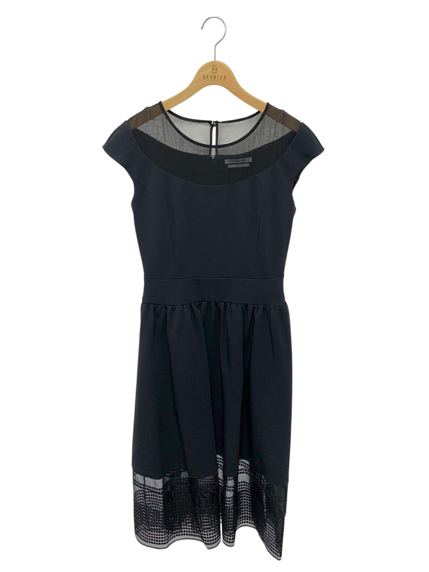 FOXEY NEW YORKワンピース　38 フォクシーニューヨーク collection 34159 ワンピース 38 ブラック