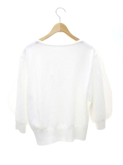 フォクシーブティック Knit Tops Balloon 41847 ニット セーター 40 ホワイト チュール IT5HBUIEP1DU