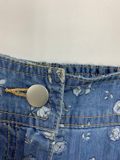 エムズグレイシー ボタニカルデニムパンツ 516312 36 ブルー 総柄 ITWV4R9BKGVK