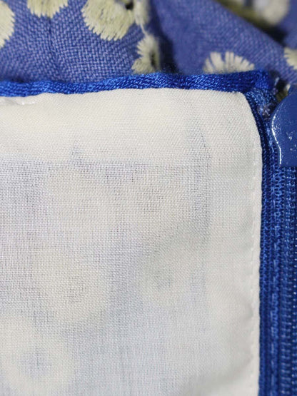 トッカ OPTOGM0540 ワンピース 2 ブルー/イエロー カットワーク 刺繍 ITASQYPZ7J6F 【SALE】