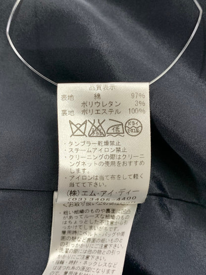 エムプルミエ トレンチコート 36 ネイビー ベルト IT61J226DRU4
