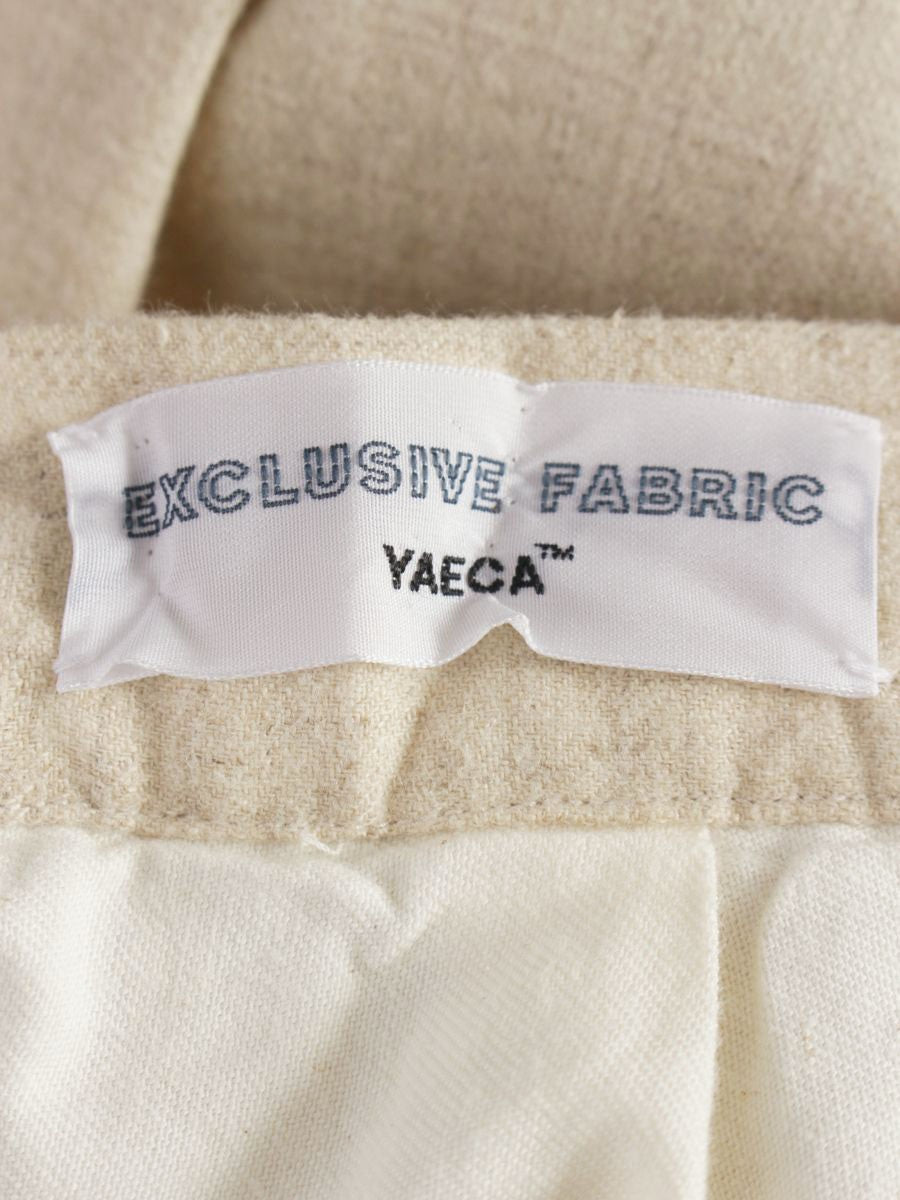 ヤエカ WRITE 90669 スカート S ベージュ リネン IT5FLOK5QITP